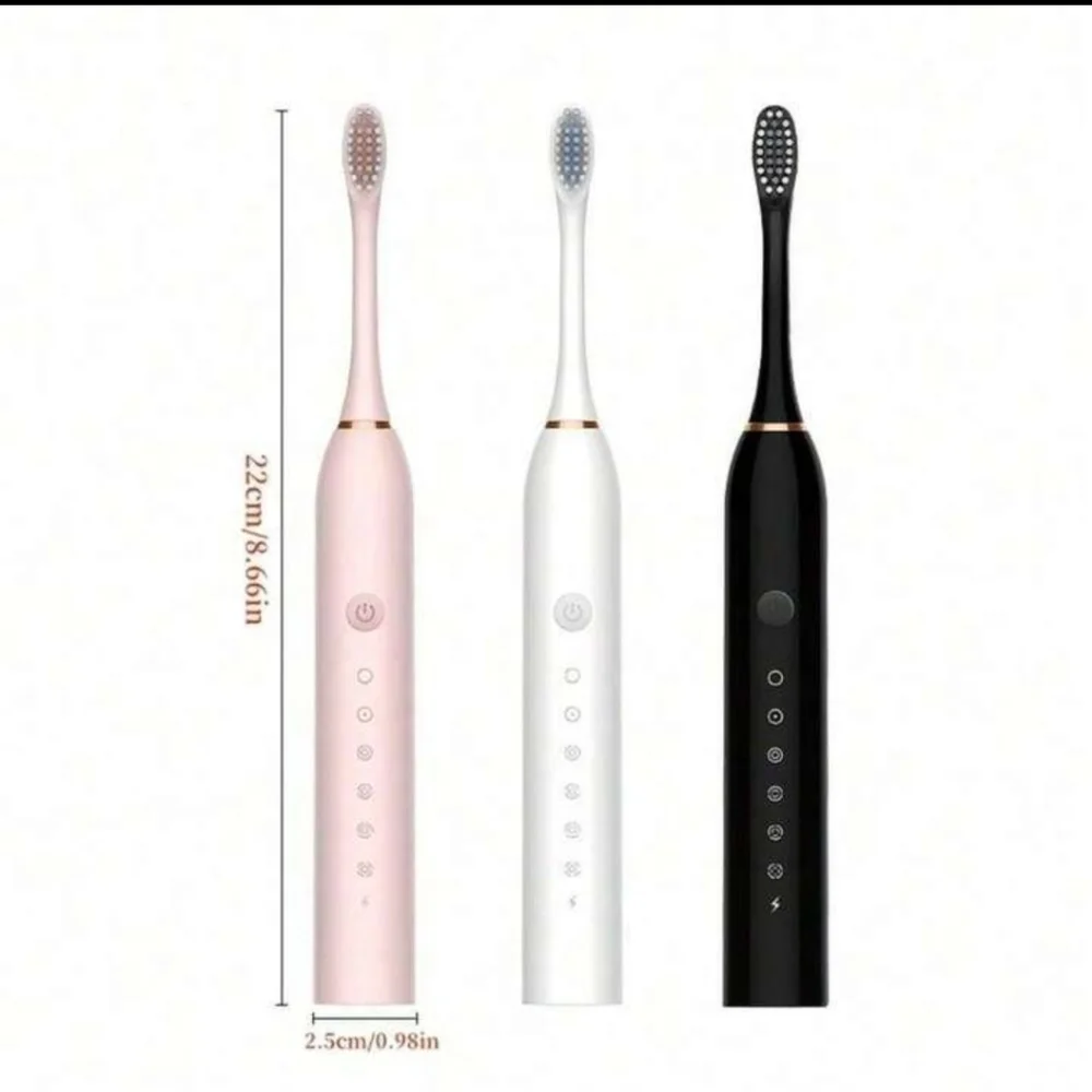 X-3 Sonic Electric Toothbrush In Black